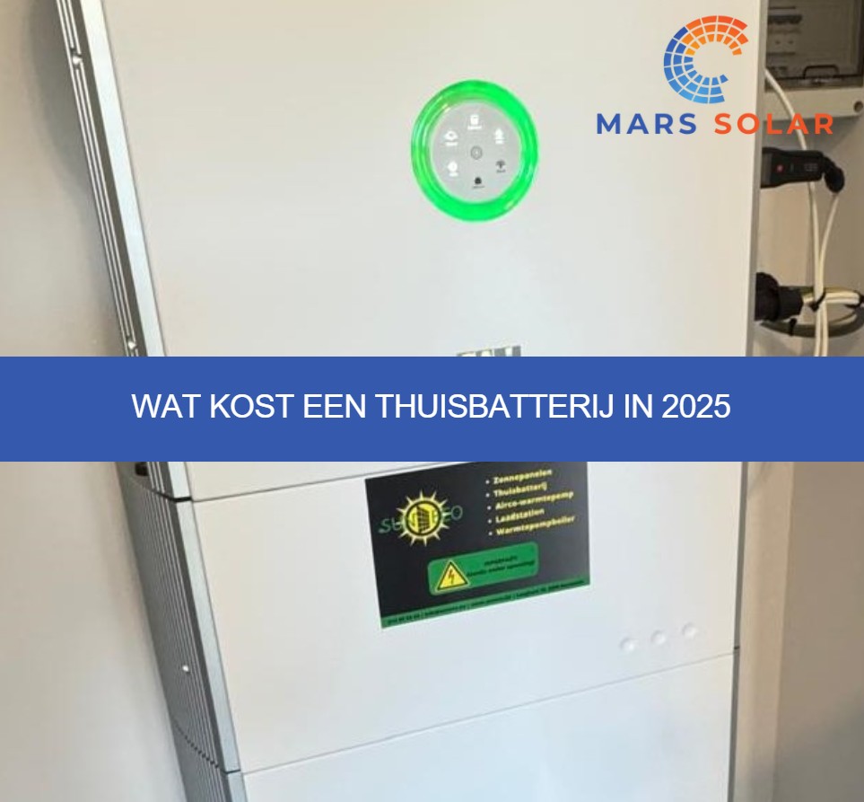Wat kost een thuisbatterij in 2025